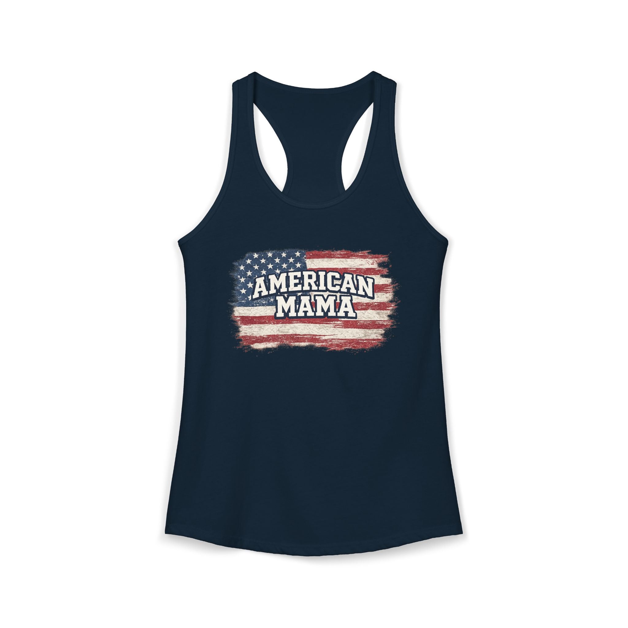 American Mama Tank - Women's Ideal Racerback Tank