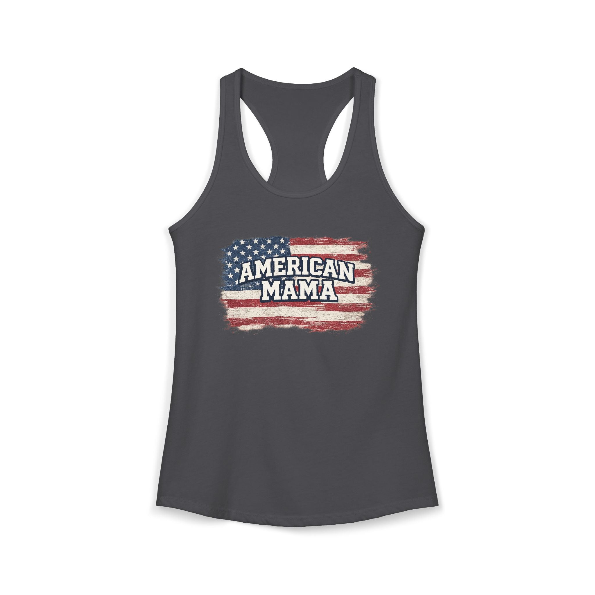 American Mama Tank - Women's Ideal Racerback Tank
