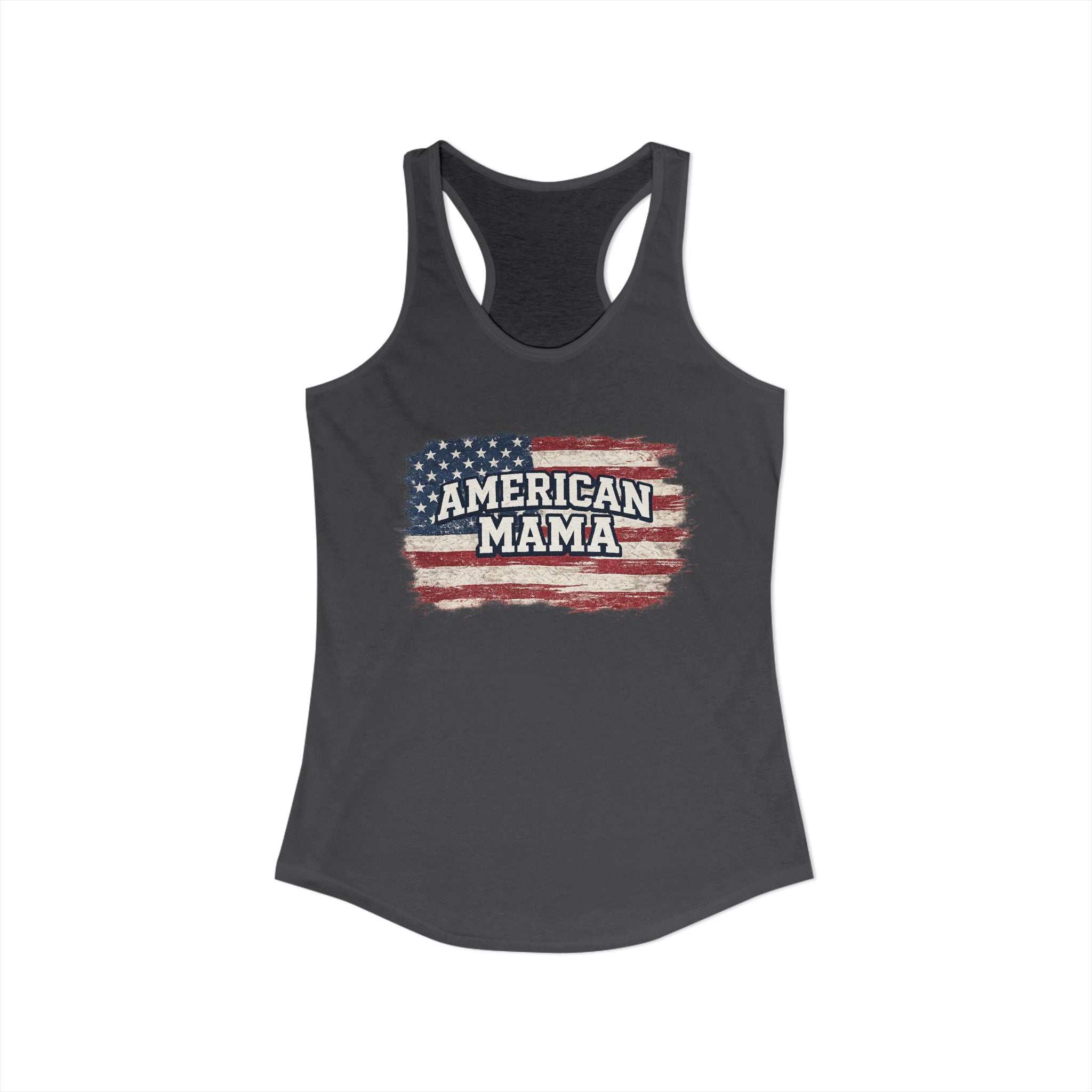 American Mama Tank - Women's Ideal Racerback Tank