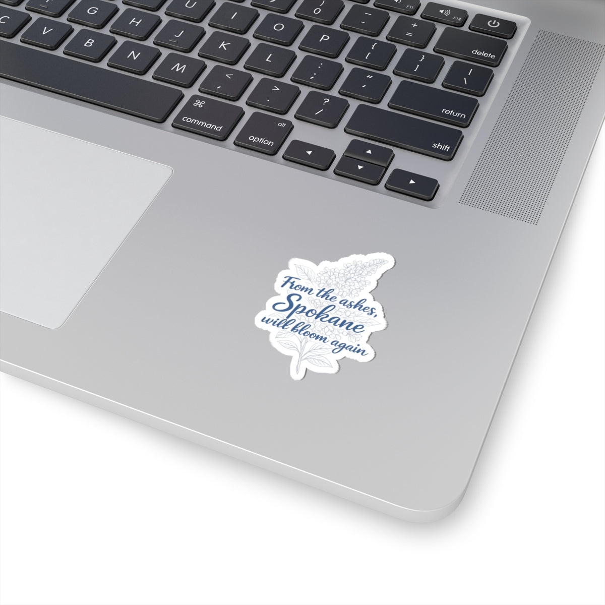 Spokane Will Bloom Again – Floral Kiss-Cut Sticker