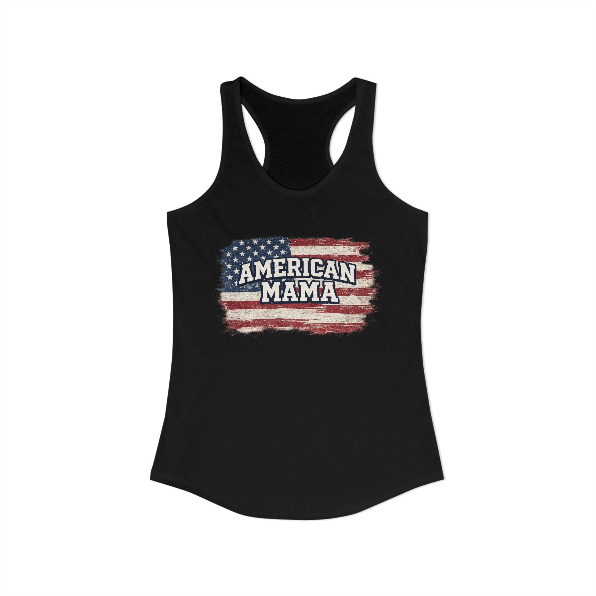 American Mama Tank - Women's Ideal Racerback Tank