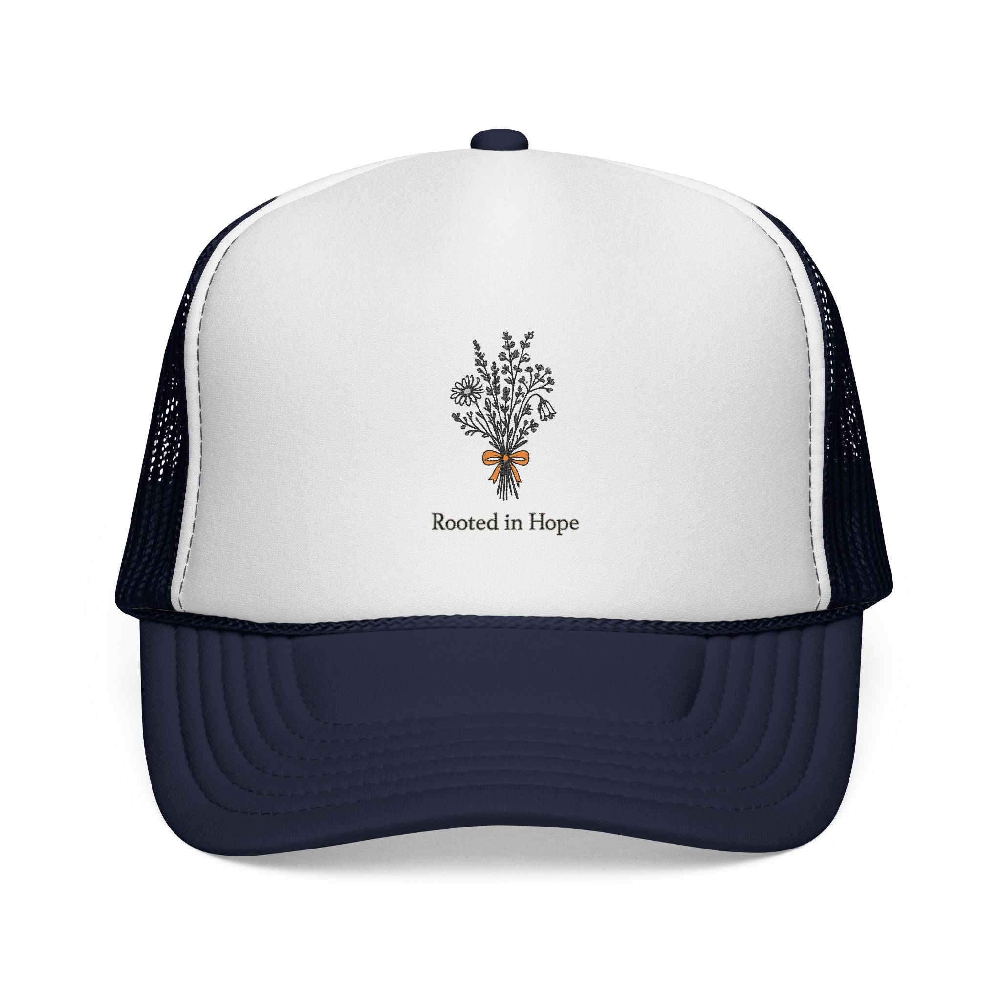 Rooted in Hope Trucker Cap — Infertility awareness gift