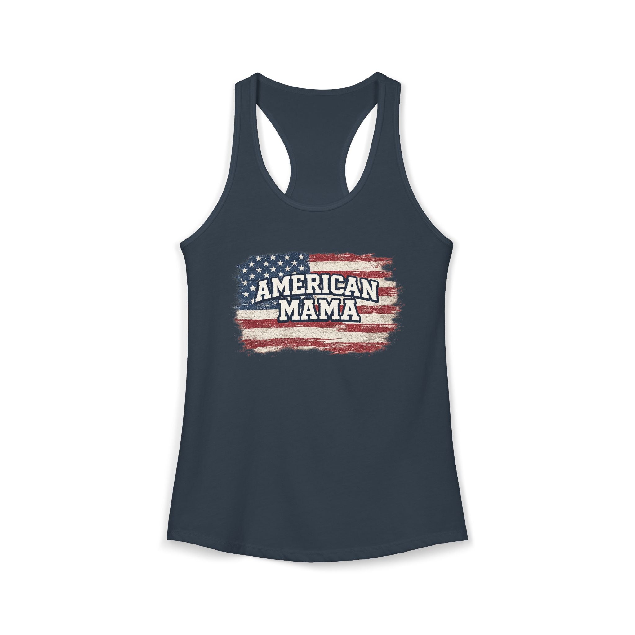 American Mama Tank - Women's Ideal Racerback Tank