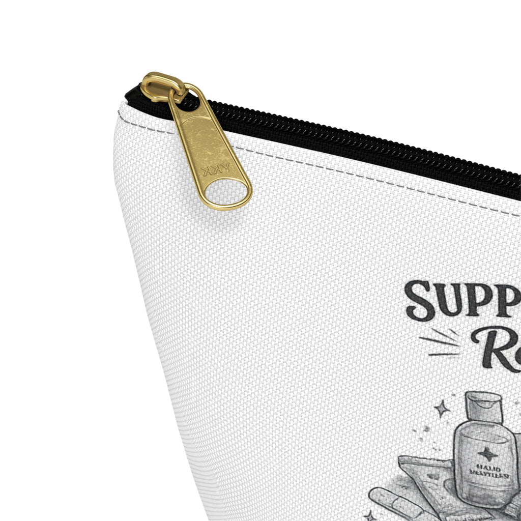 Accessory Pouch — "Support Wildlife, Raise Boys" Boy Mom Survival Kit