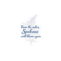 Spokane Will Bloom Again – Floral Kiss-Cut Sticker