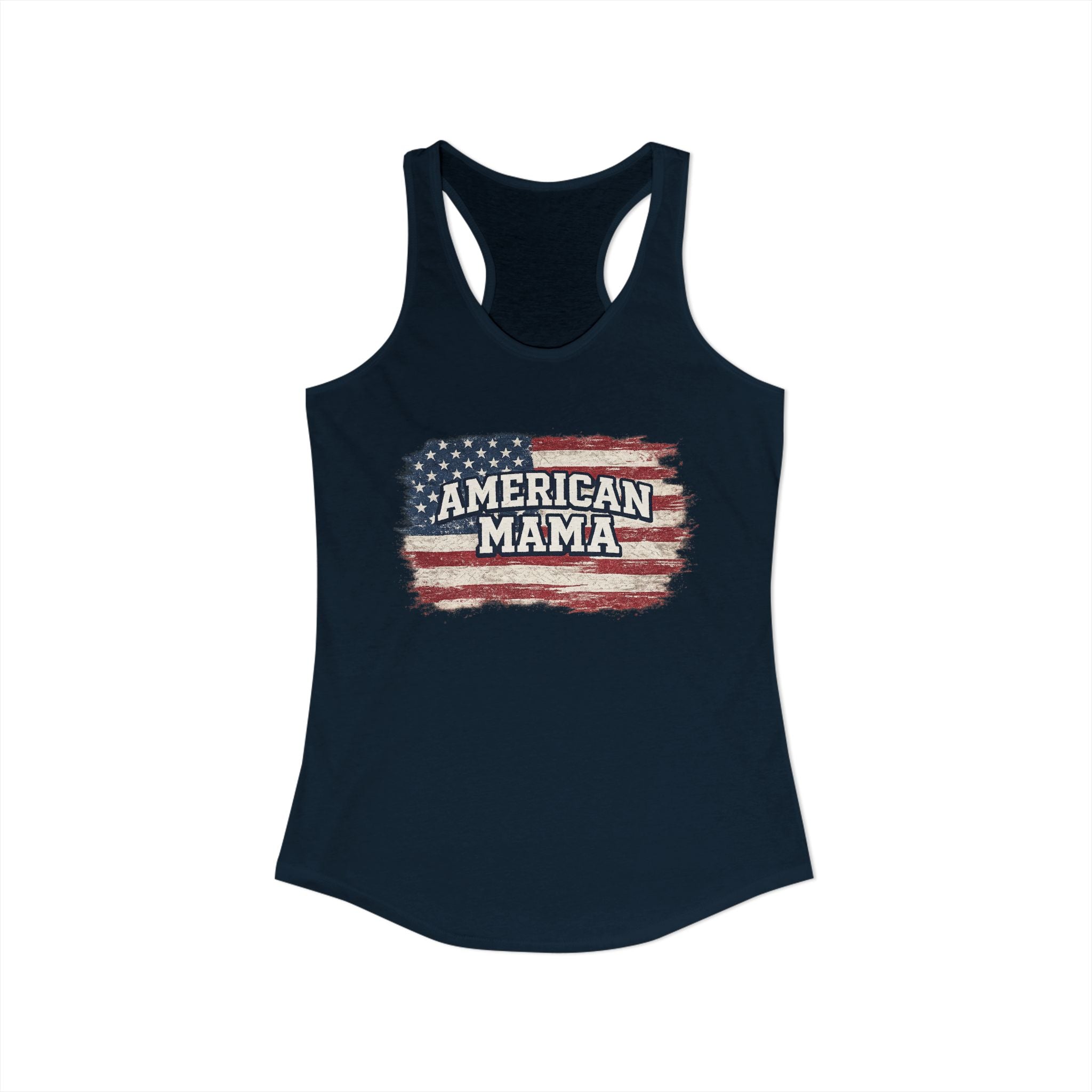 American Mama Tank - Women's Ideal Racerback Tank