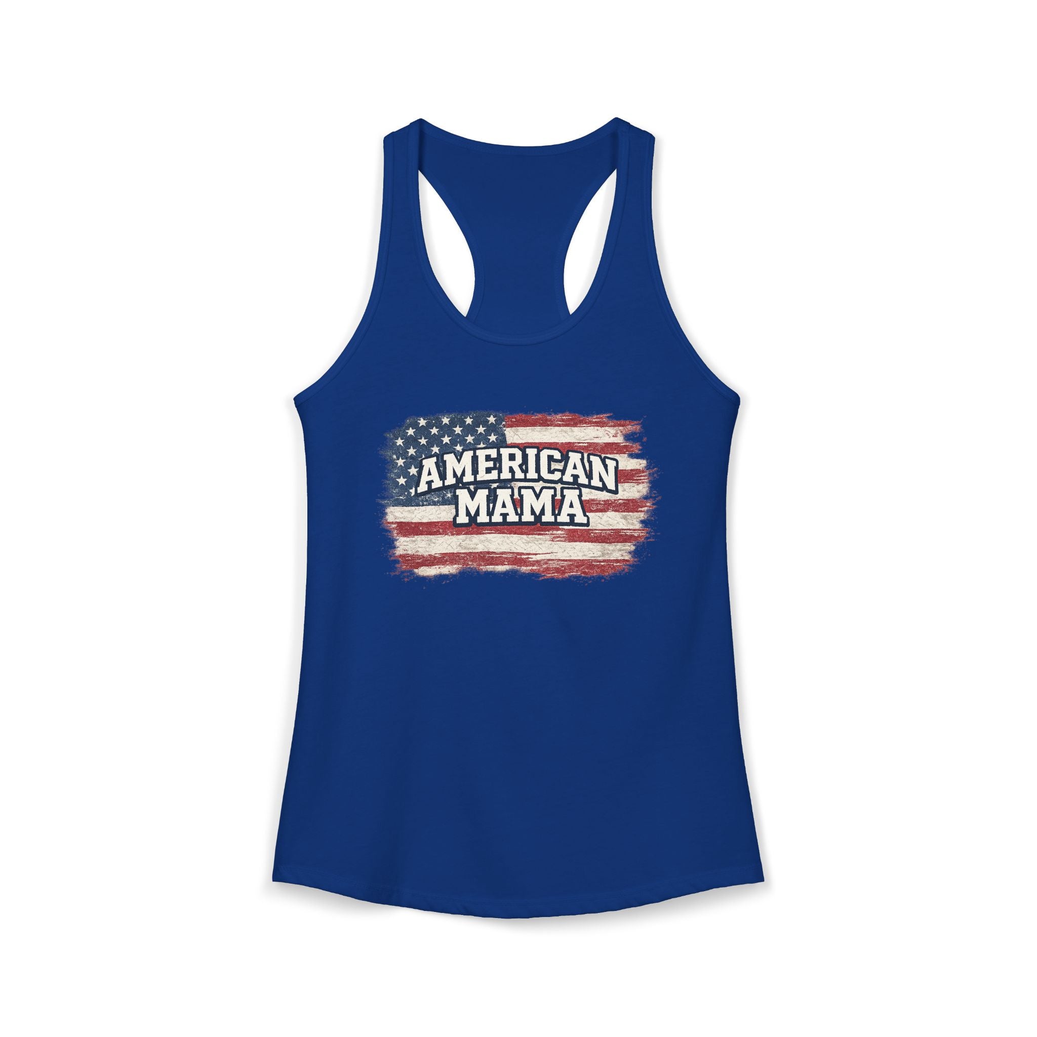 American Mama Tank - Women's Ideal Racerback Tank