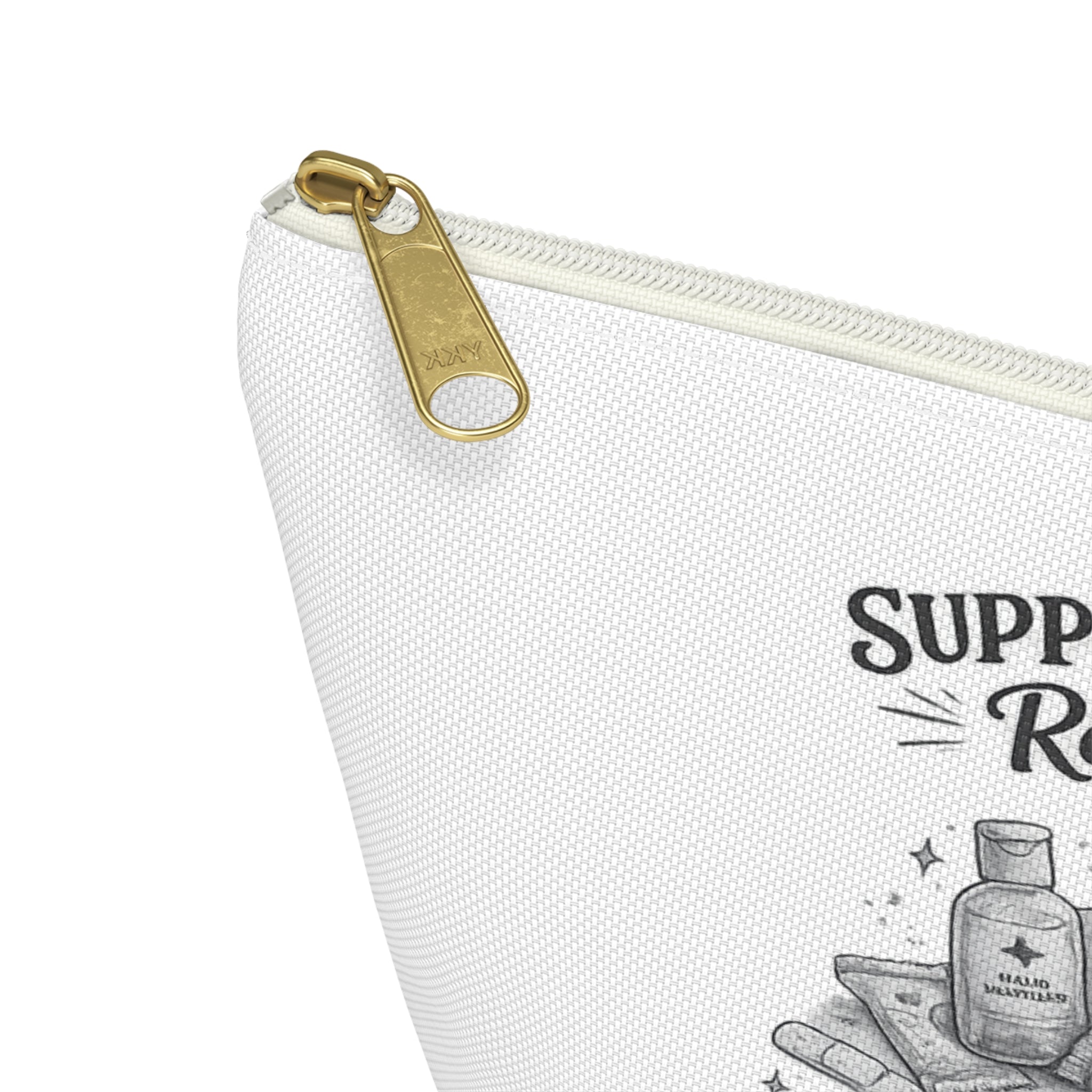 Accessory Pouch — "Support Wildlife, Raise Boys" Boy Mom Survival Kit