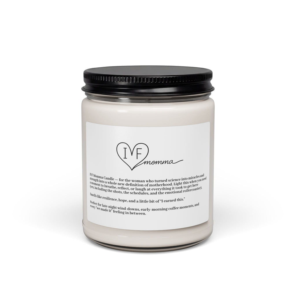 IVF Momma Scented Soy Candle — 9oz Supportive Gift for Fertility Journey