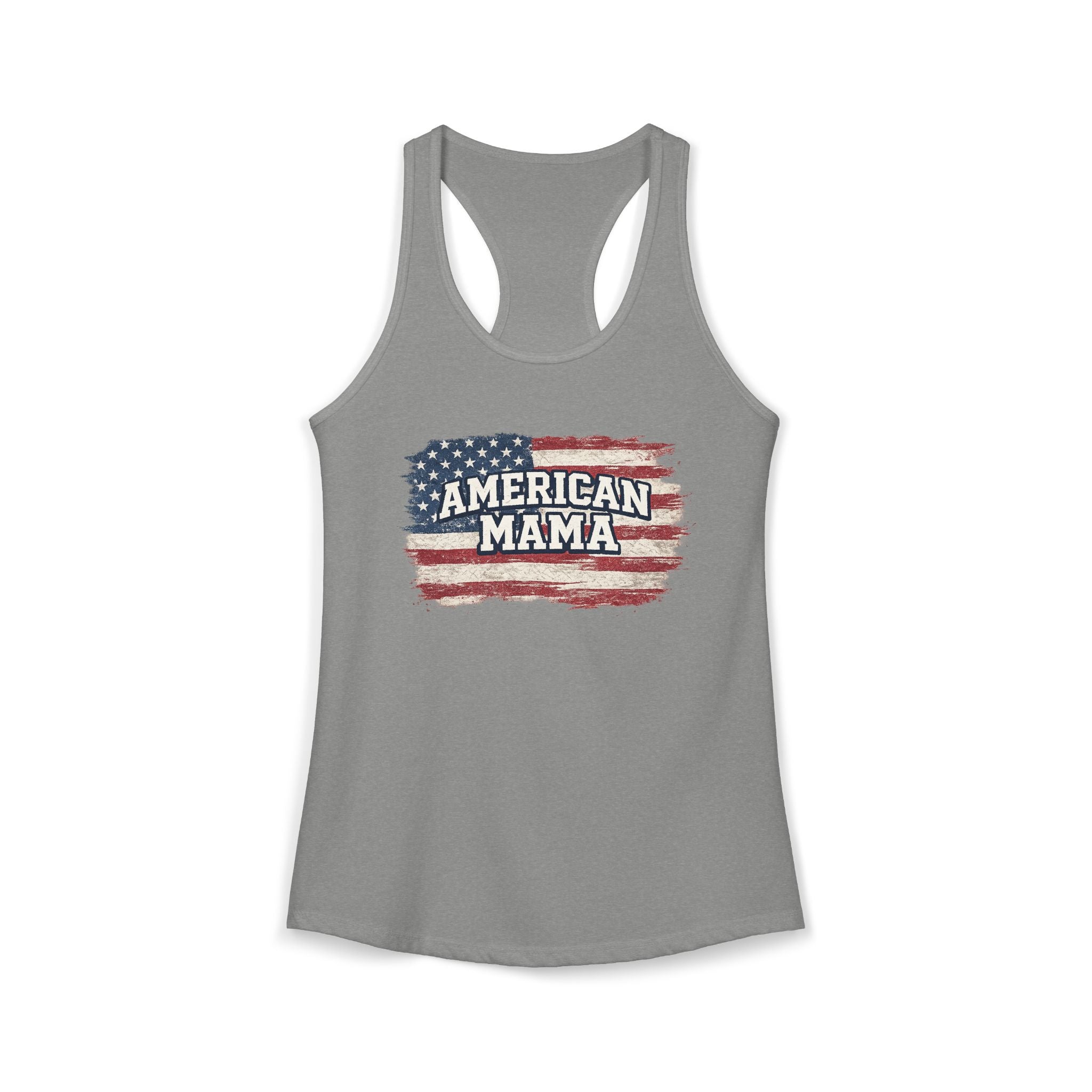 American Mama Tank - Women's Ideal Racerback Tank