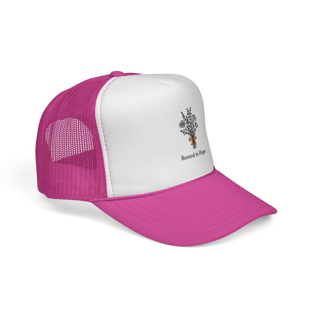 Rooted in Hope Trucker Cap — Infertility awareness gift