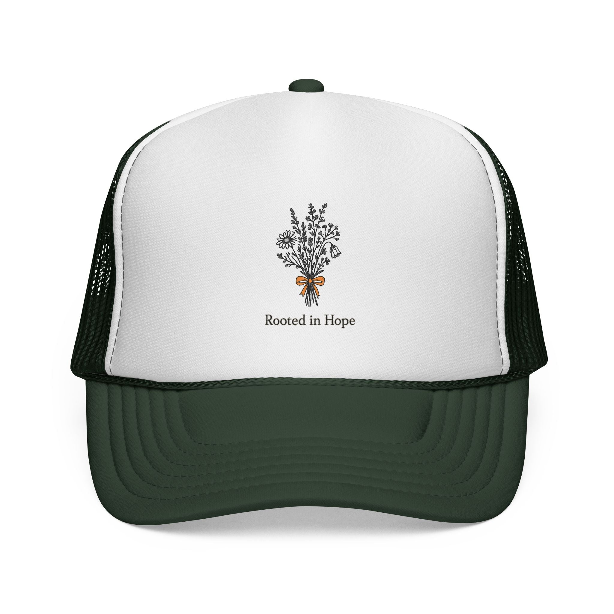 Rooted in Hope Trucker Cap — Infertility awareness gift