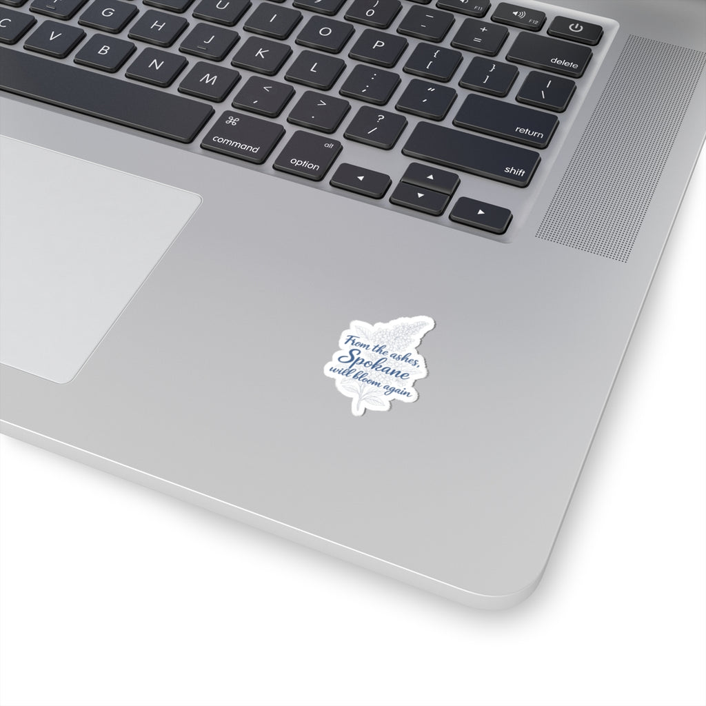 Spokane Will Bloom Again – Floral Kiss-Cut Sticker